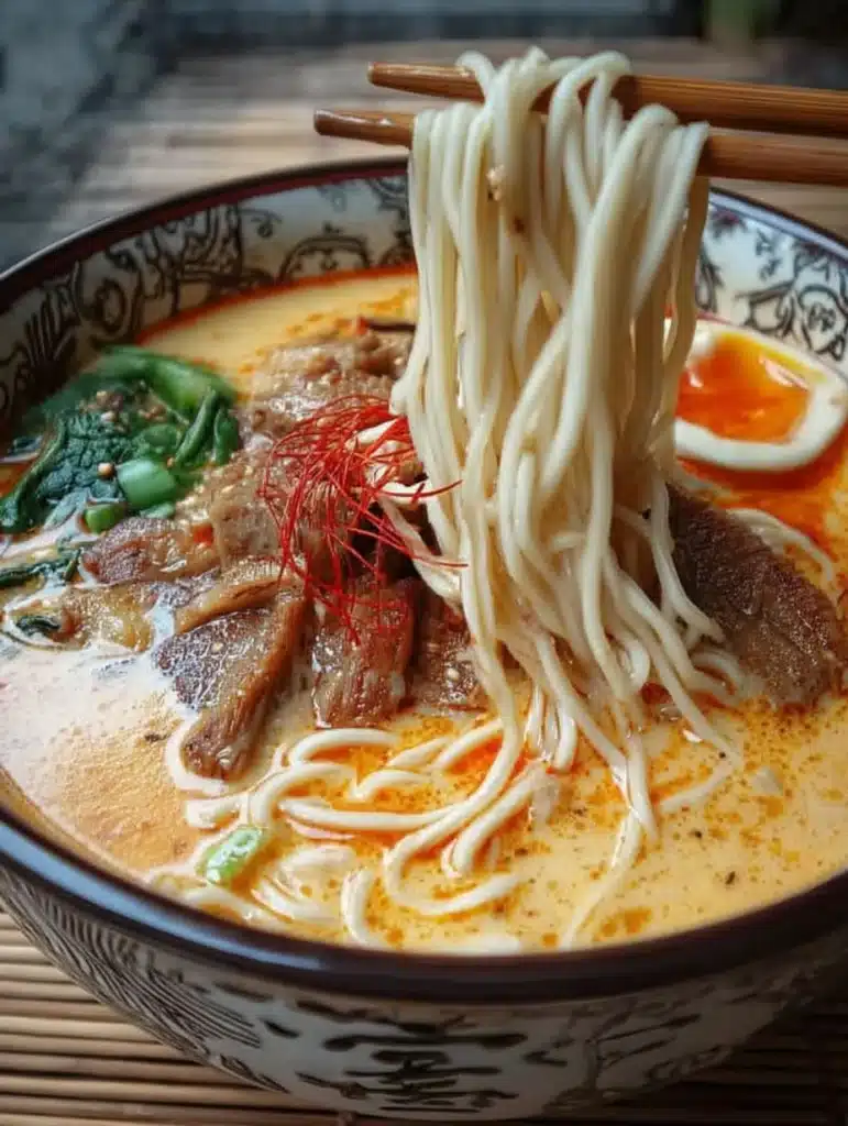 Schnelles Tantanmen Rezept: Cremiges & Würziges Ramen in unter 20 Minuten