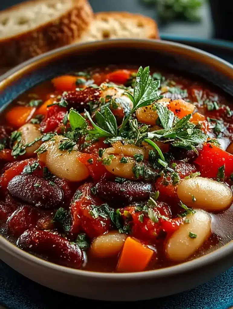 Mediterraner Bohneneintopf: Schnelles, nahrhaftes Rezept für 30 Minuten