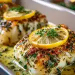 Saftiger Zitronen-Kräuter-Fisch aus dem Ofen – Einfaches & Gesundes Rezept 8 107