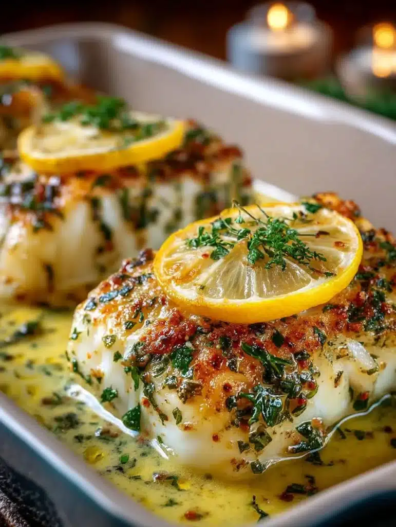 Saftiger Zitronen-Kräuter-Fisch aus dem Ofen: Einfaches Rezept für Genuss pur