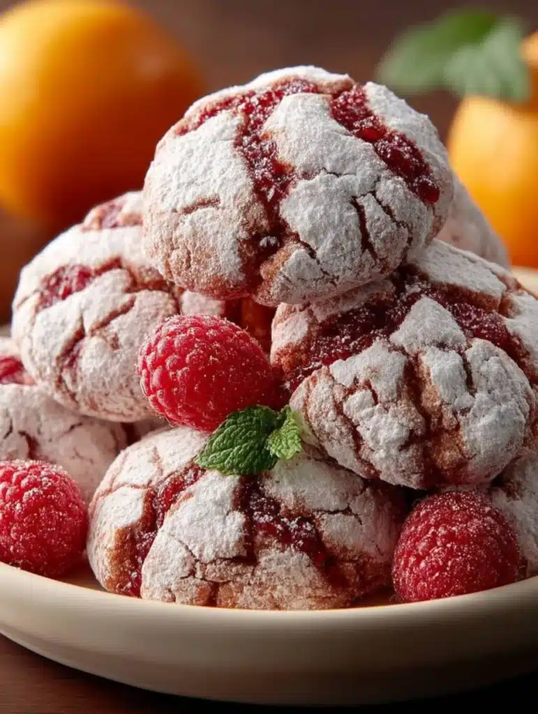 Himbeer-Crinkle-Kekse: Saftig, fruchtig & einfach backen | Rezept von dutasteridec.com