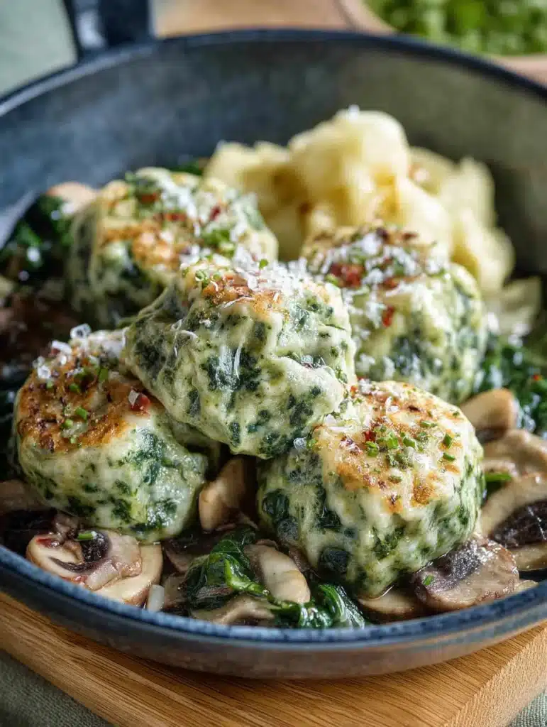 Proteinreiche Spinatknödel Rezept: Einfach, Schnell & Gesund mit Ricotta