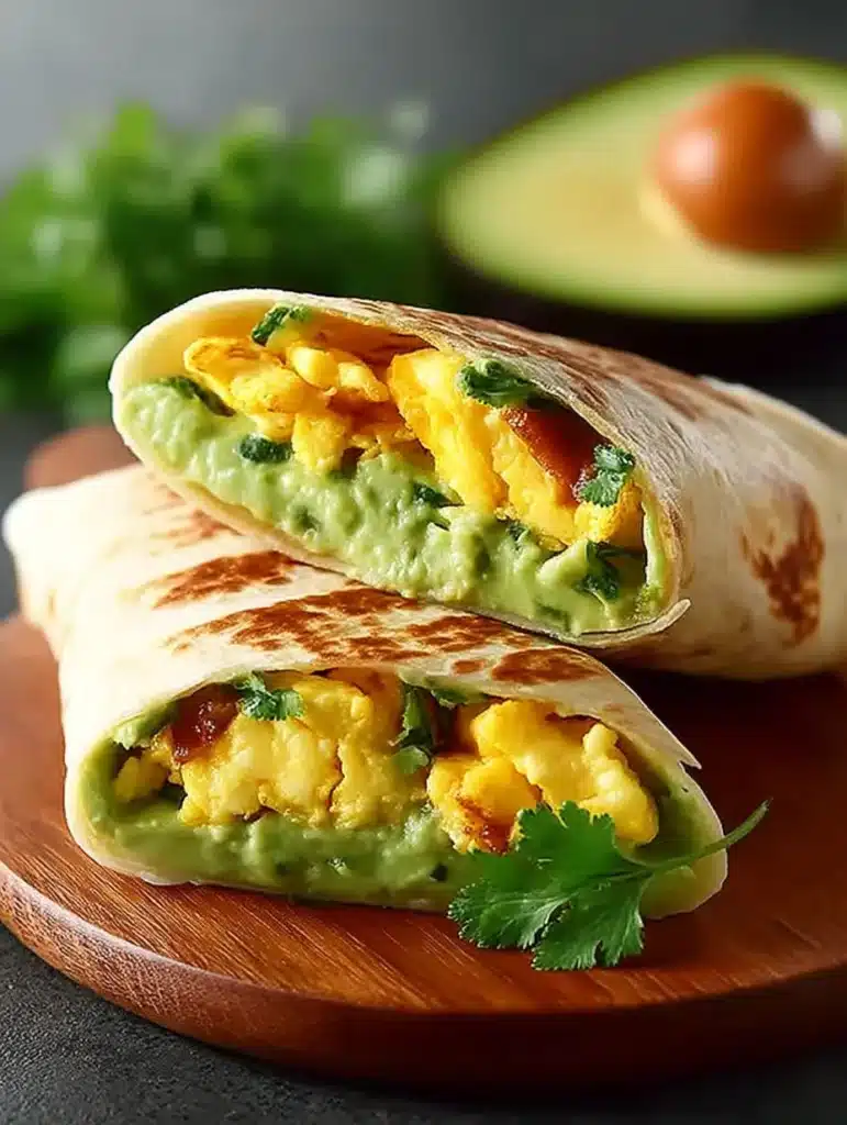Frühstückswrap mit Ei & Avocado Rezept: Schnell, gesund & voller Energie für deinen Morgen