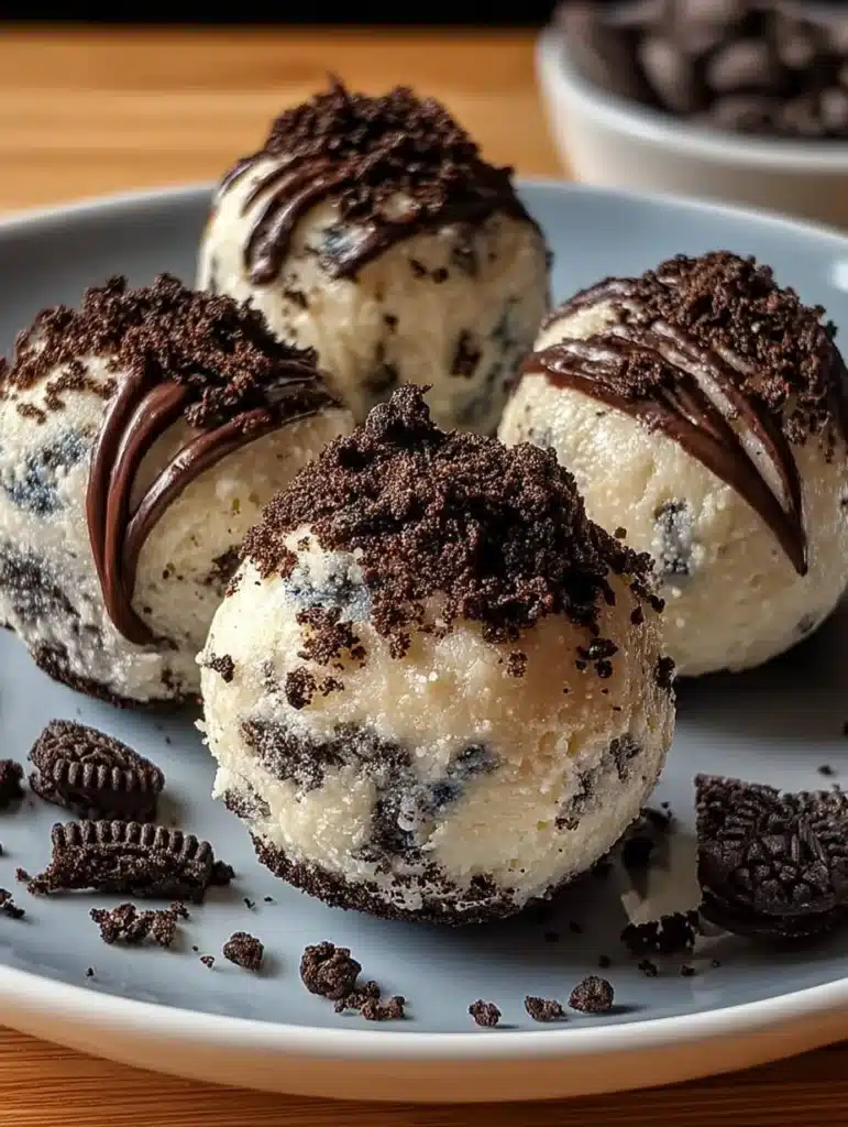 OREO-Frischkäse-Protein-Bällchen: Schnelles & einfaches No-Bake Rezept für Fitness-Fans
