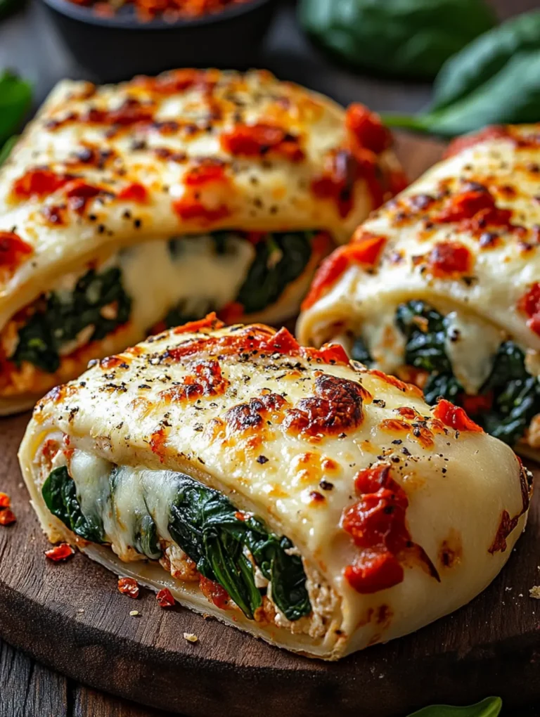Gefüllte Hähnchenbrust mit Paprika, Spinat & Mozzarella: Einfaches & Gesundes Rezept
