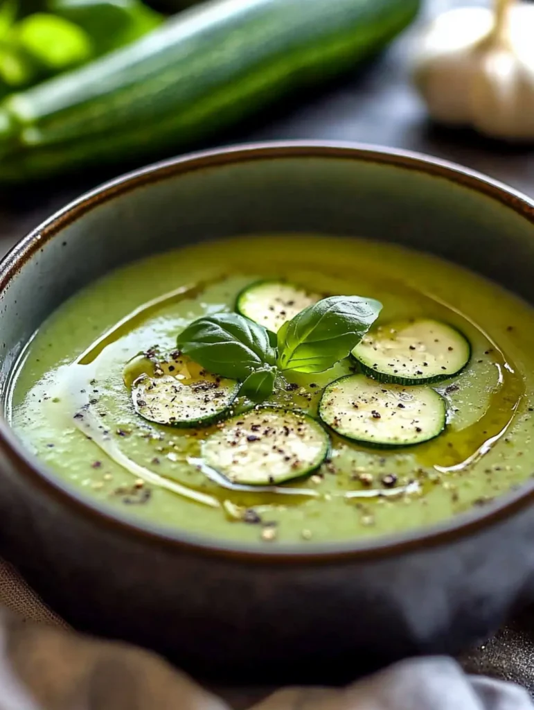 Cremige Zucchini-Suppe mit frischen Kräutern: Schnelles 30-Minuten-Rezept