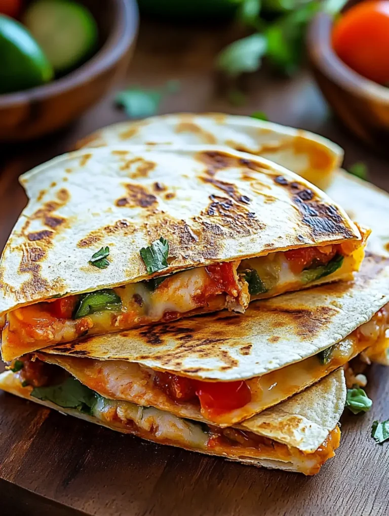 Mexikanische Quesadillas mit Gemüse: Ein schnelles und vegetarisches Rezept