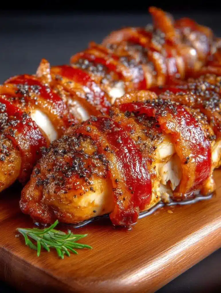 Bacon-Wrapped Hähnchenbrust: Einfach, Saftig & Knusprig