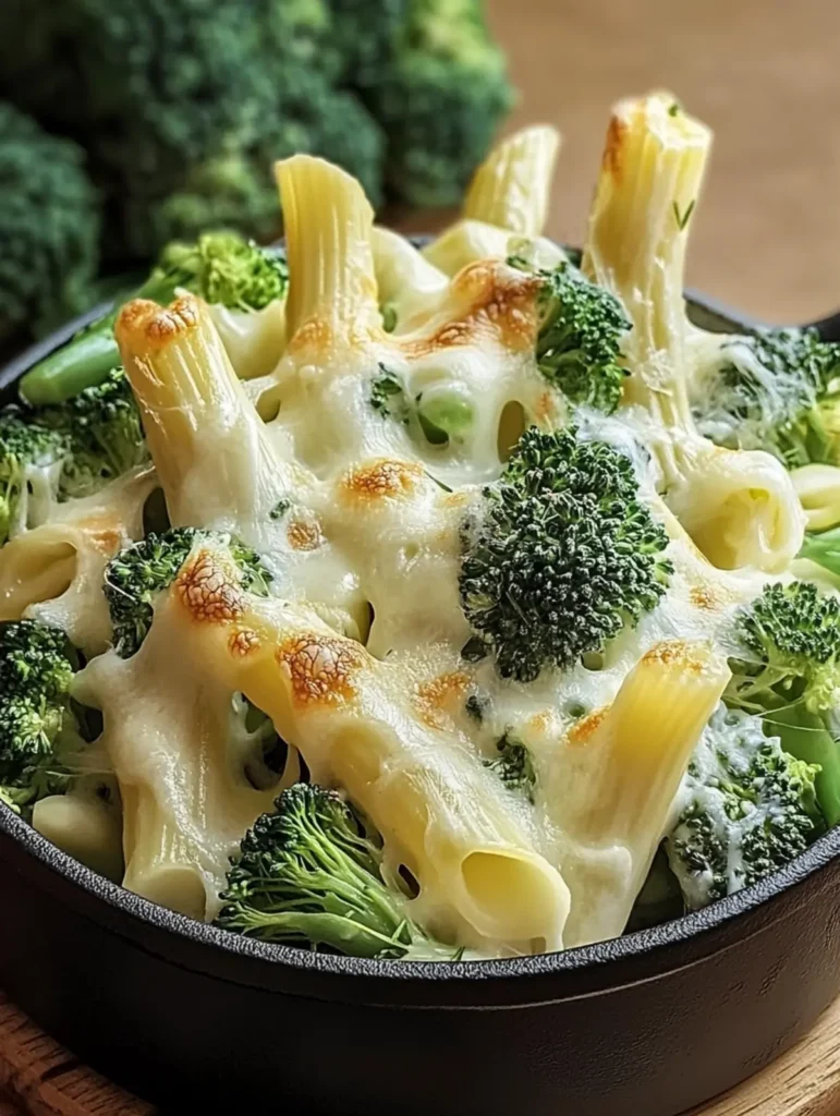 Cremiger Hähnchen-Brokkoli-Auflauf Alfredo Rezept: Einfach & Schnell