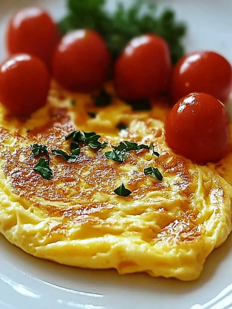 FLUFFIGE OMELETT: Das perfekte Rezept für ein luftiges Omelett in nur 15 Minuten
