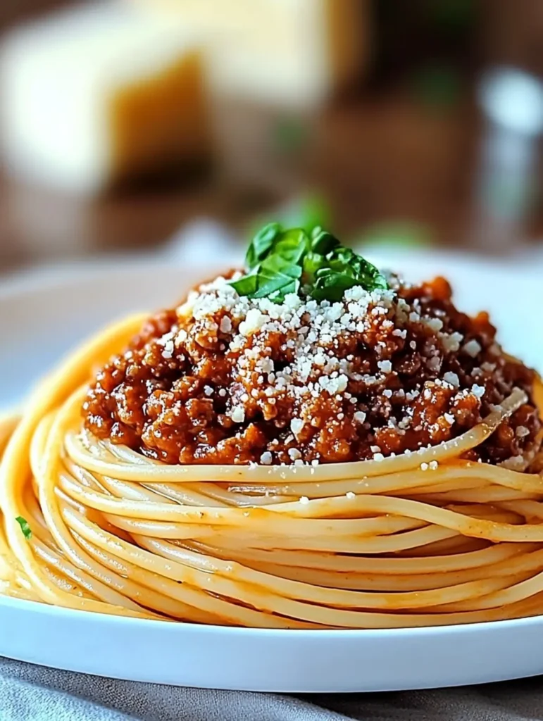 Cremige Knoblauchbutter-Spaghetti mit Rinder-Bolognese: Einfaches Rezept & Tipps