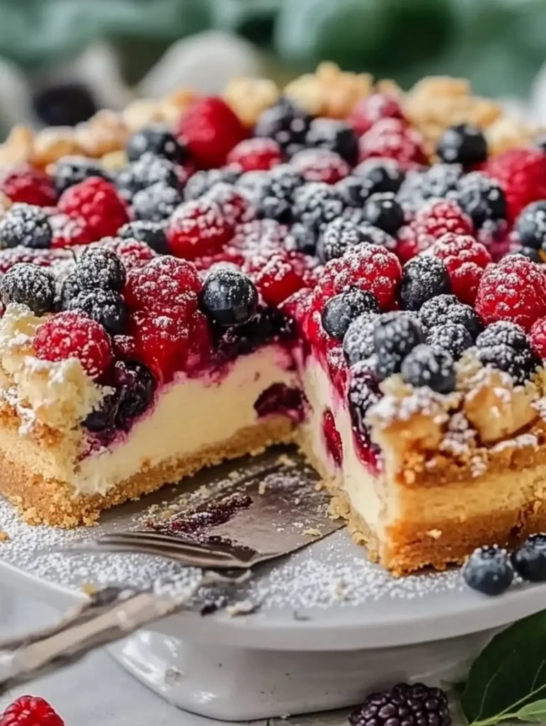 Streuselkuchen mit Früchten: Saftig, Knusprig & Unwiderstehlich Backen für den Kaffeeklatsch