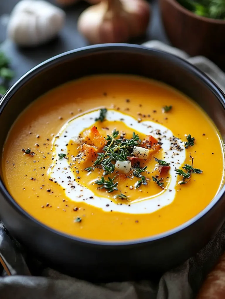 Cremige Kürbissuppe Rezept: Einfach, schnell & lecker für den Herbst