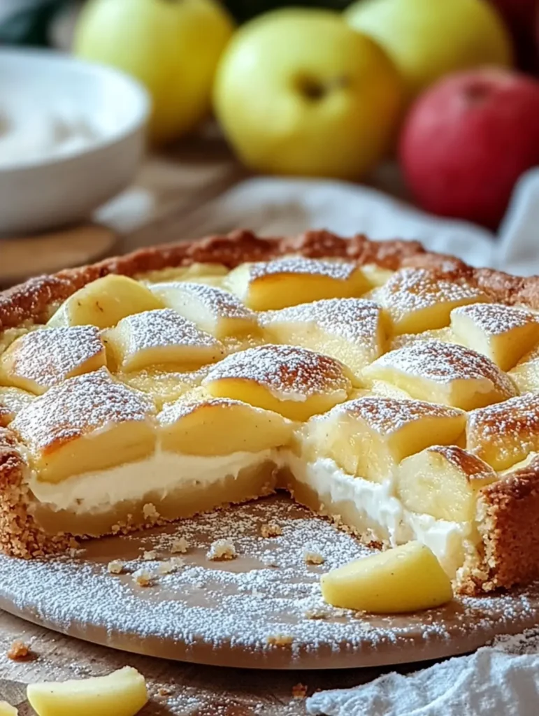 Saftiger Apfelkuchen mit Vanillepudding: Das fluffige Rezept für den cremigen Klassiker