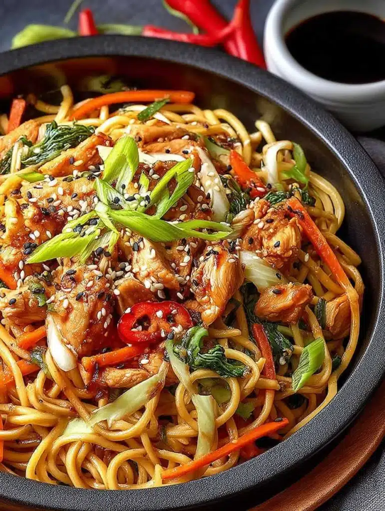 ASIANUDELN MIT HÄHNCHEN: Schnell & Einfach in 1 Stunde – Dein Rezept für den Alltag