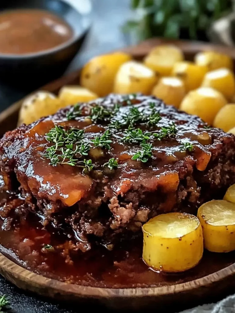 Cowboy-Hackbraten mit Kartoffelauflauf Rezept: Herzhaftes Familienessen einfach zubereiten in 80 Minuten