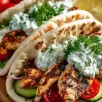 Griechische Hähnchen-Pitas: Das authentische Rezept für mediterranen Genuss 4 31