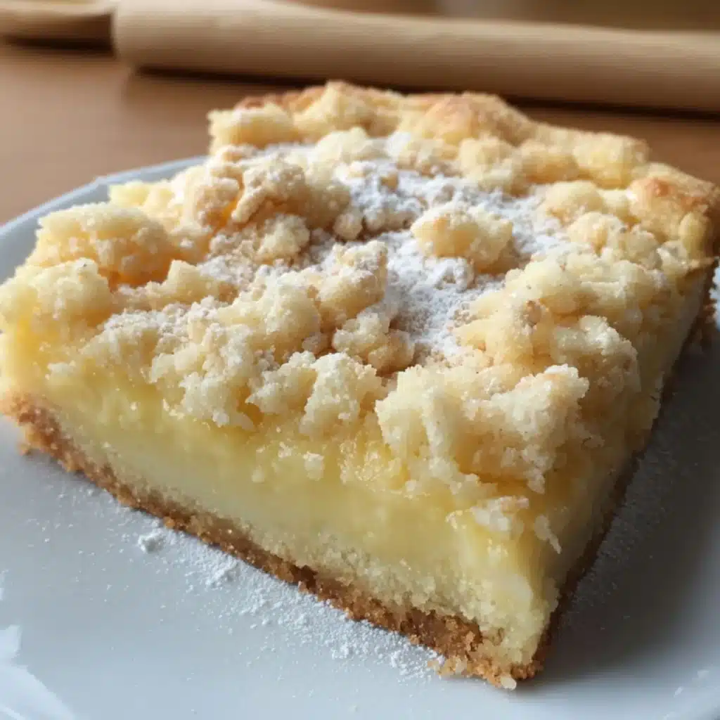 Vanillepudding Streuselkuchen vom Blech Rezept: Cremig, knusprig & einfach