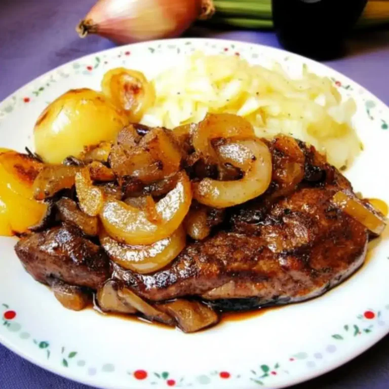 Rinderleber mit Zwiebeln: Zart, saftig & karamellisiert – Dein bestes Rezept