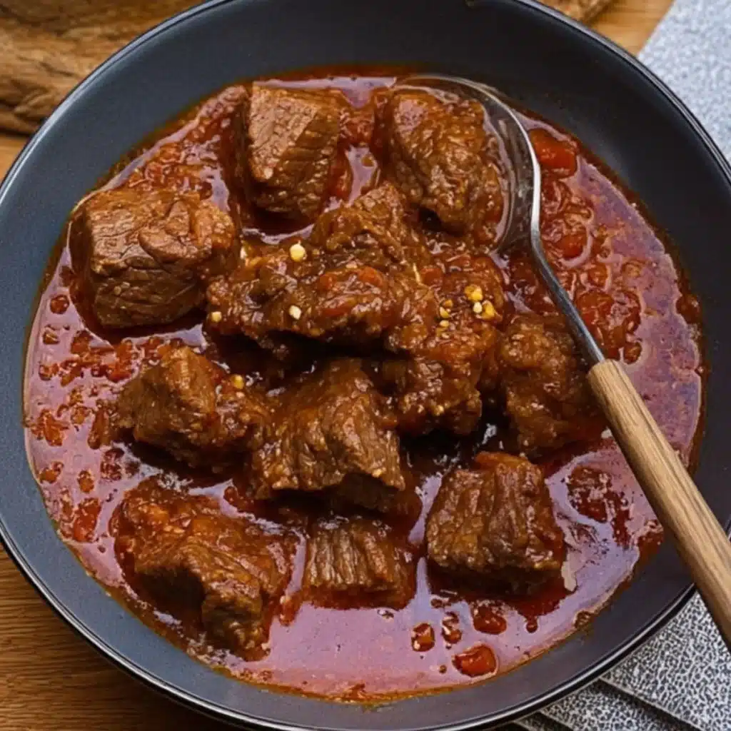 Wiener Saftgulasch Rezept: Original mit butterzartem Rindfleisch