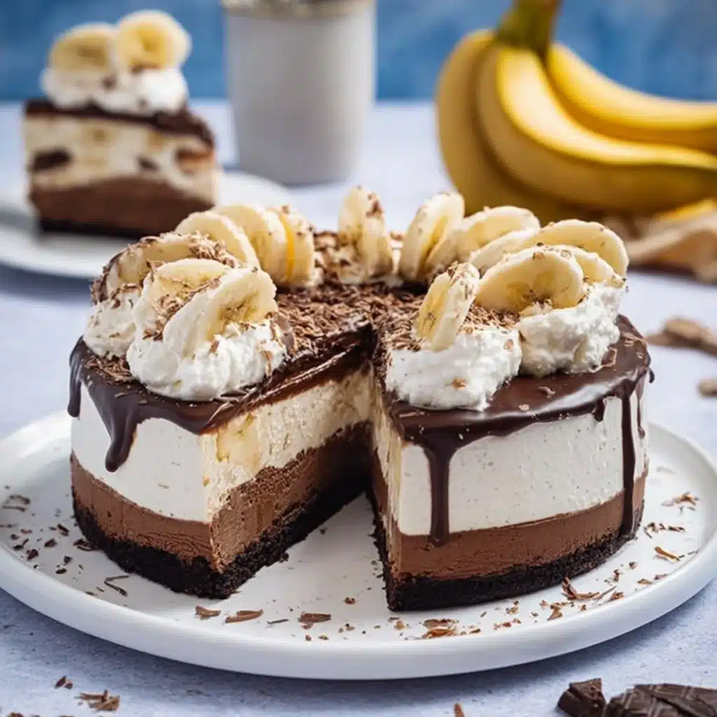 Unwiderstehliche Schoko-Bananen-Torte: Saftig, Cremig, Einfach & Vegan mit Ganache