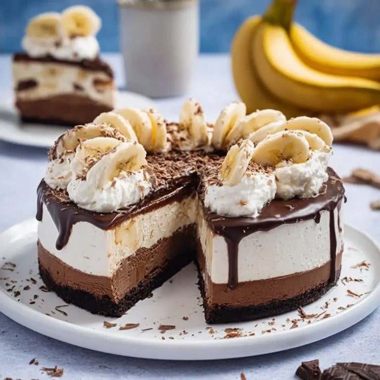 Unwiderstehliche Schoko-Bananen-Torte: Saftig, Cremig, Einfach & Vegan mit Ganache