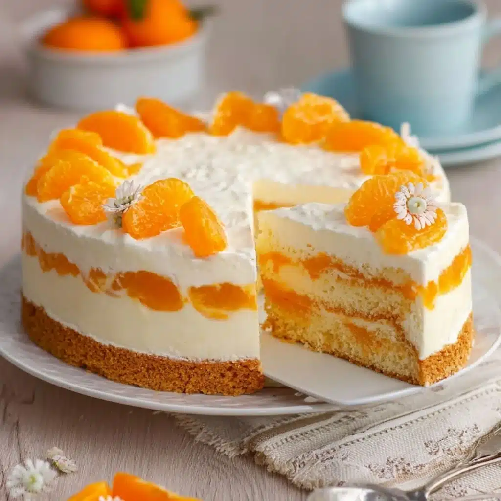 Mandarinen-Sahnetorte Rezept: Fruchtig-frisch, cremig & luftig mit Biskuitboden 28 Mandarinen-Sahnetorte Rezept: Fruchtig-frisch, cremig & luftig mit Biskuitboden