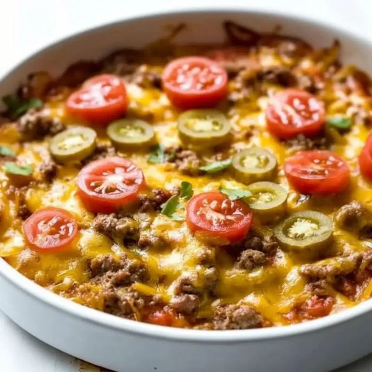 Keto Cheeseburger Auflauf: Das ultimative Low-Carb Rezept – Schnell & Herzhaft