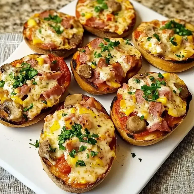 Schnelle Pizzabrötchen: Das einfache Rezept für knusprige & herzhafte Snacks in nur 22 Minuten