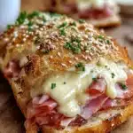 Handbrot mit Putenfleisch und Käse: Einfaches Rezept für ein herzhaftes Mittagessen 6 42