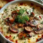 Hüttenkäse-Pilzsuppe: Cremig, schnell & einfach – Dein Rezept für ein leichtes Mittagessen 150 65