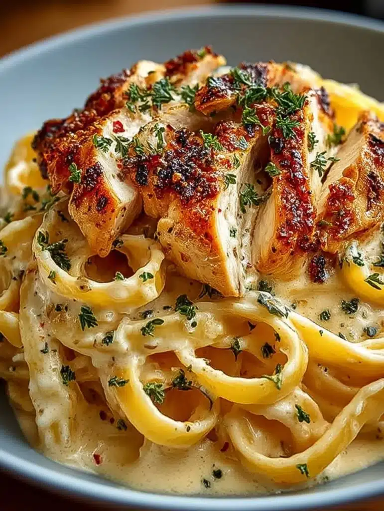 Cremige Hähnchen-Alfredo-Nudeln: Einfaches & Schnelles Rezept für Perfekten Genuss