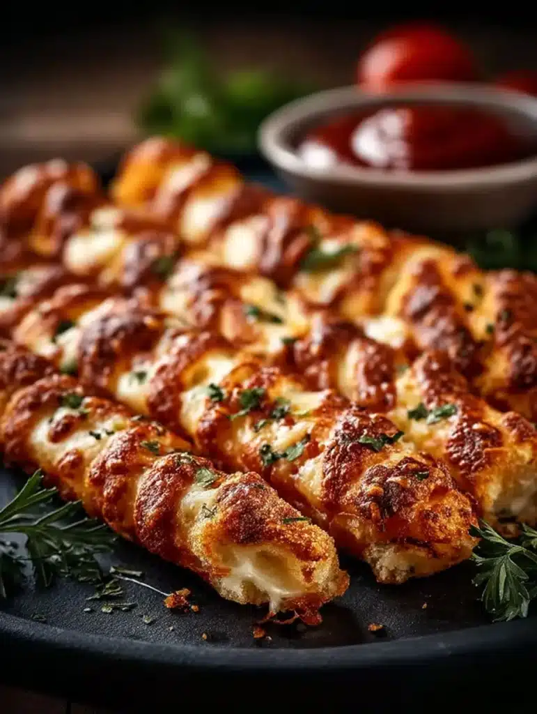 Schnelle Pizzastangen: Einfaches Rezept für leckere Snacks in 35 Minuten