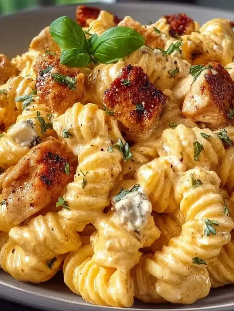 Creamy Chicken Feta Pasta: Einfaches & Schnelles Rezept | Jetzt ausprobieren