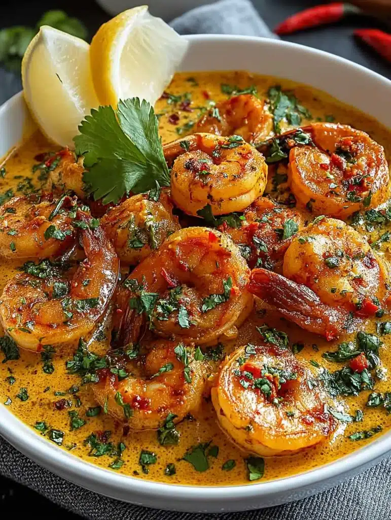 Cremige Garnelen in Kokos-Curry-Sauce: Schnelles & Exotisches Rezept