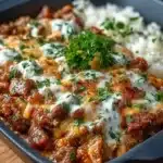 Gyrosgeschnetzeltes mit Schmandsoße: Einfaches Rezept für die ganze Familie 6 96