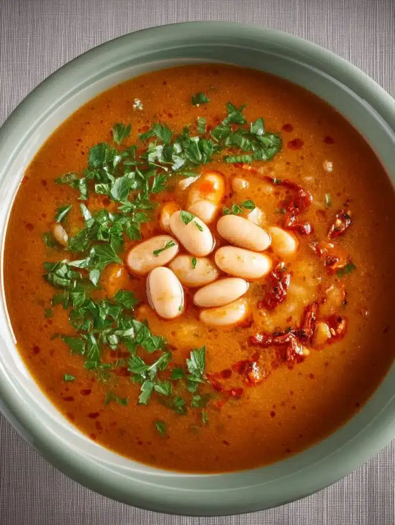 Authentische Albanische Weiße Bohnensuppe: Herzhaftes & Einfaches Rezept