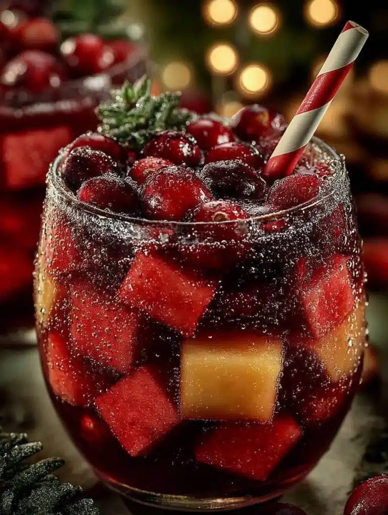 Alkoholfreier Weihnachtssangria Rezept: Einfach, fruchtig & für die ganze Familie