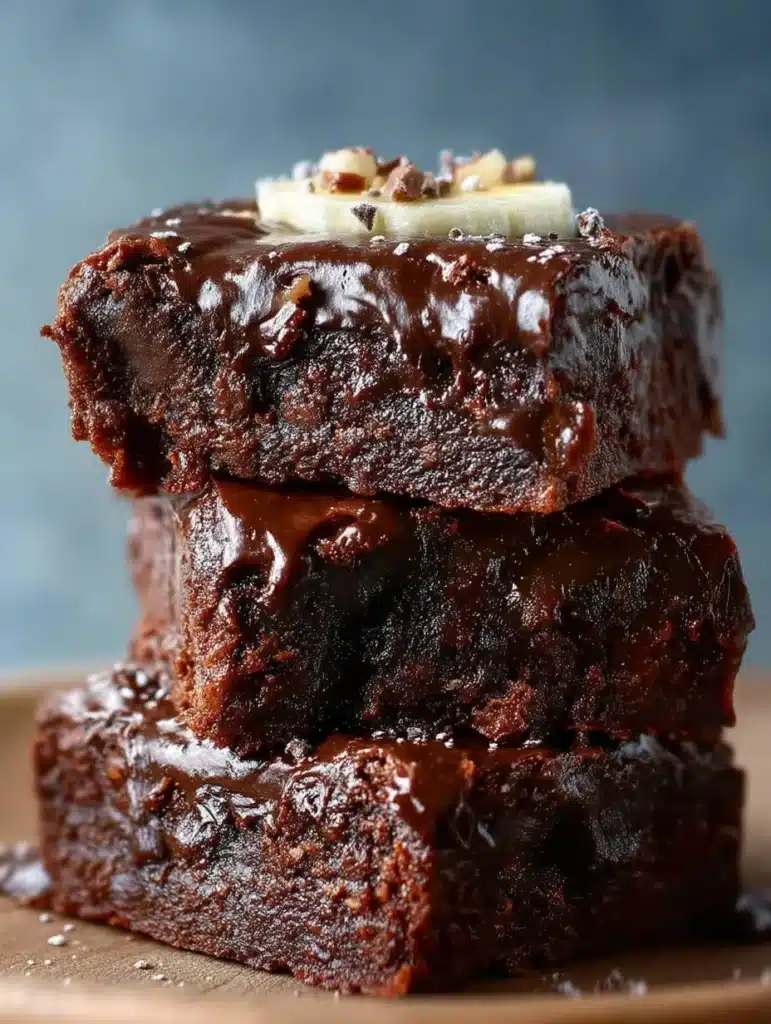 Bananen Brownies Rezept: Saftig, Schokoladig & Einfach mit reifen Bananen