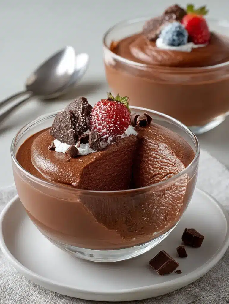 Französische Schokoladenmousse Rezept: Klassisch, Einfach & Luftig-Cremig