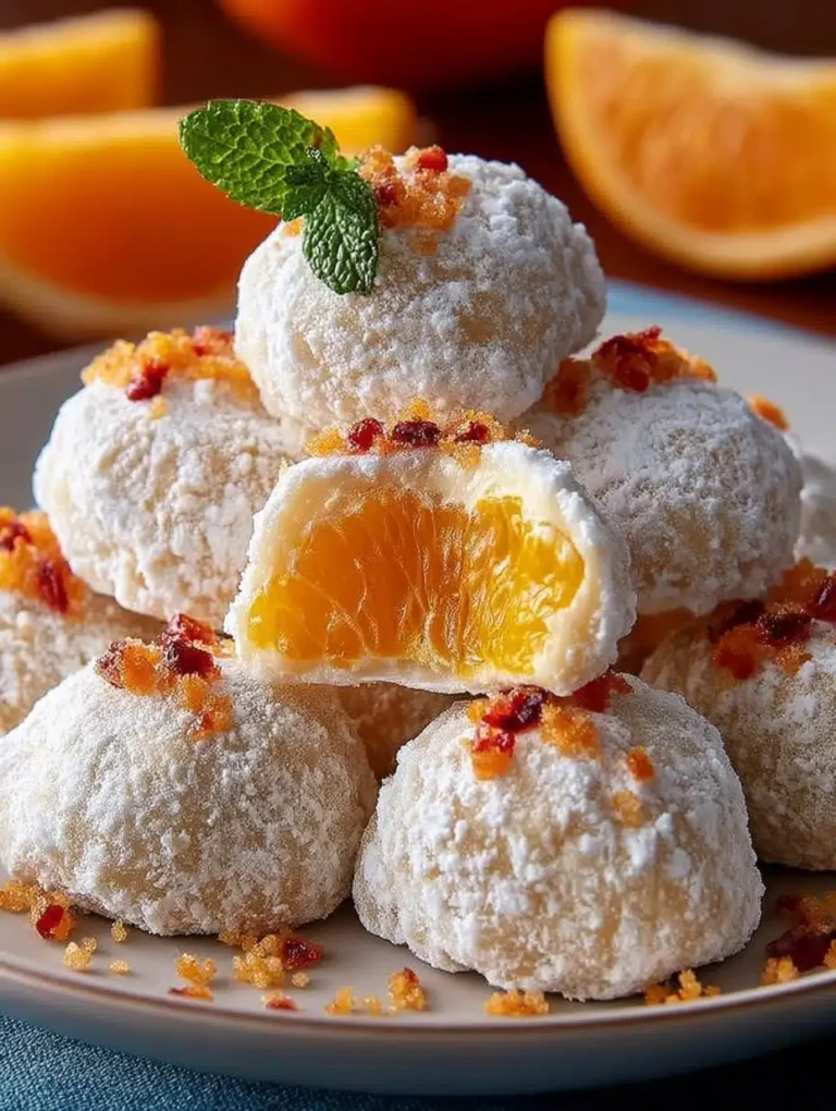 Orange Schneebälle Rezept: Erfrischend, Einfach & Ohne Backen mit Frischkäse