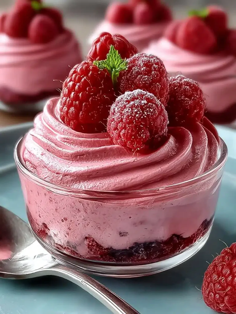Himbeer Mousse Rezept mit Agar-Agar: Leicht, Fruchtig & Luftig