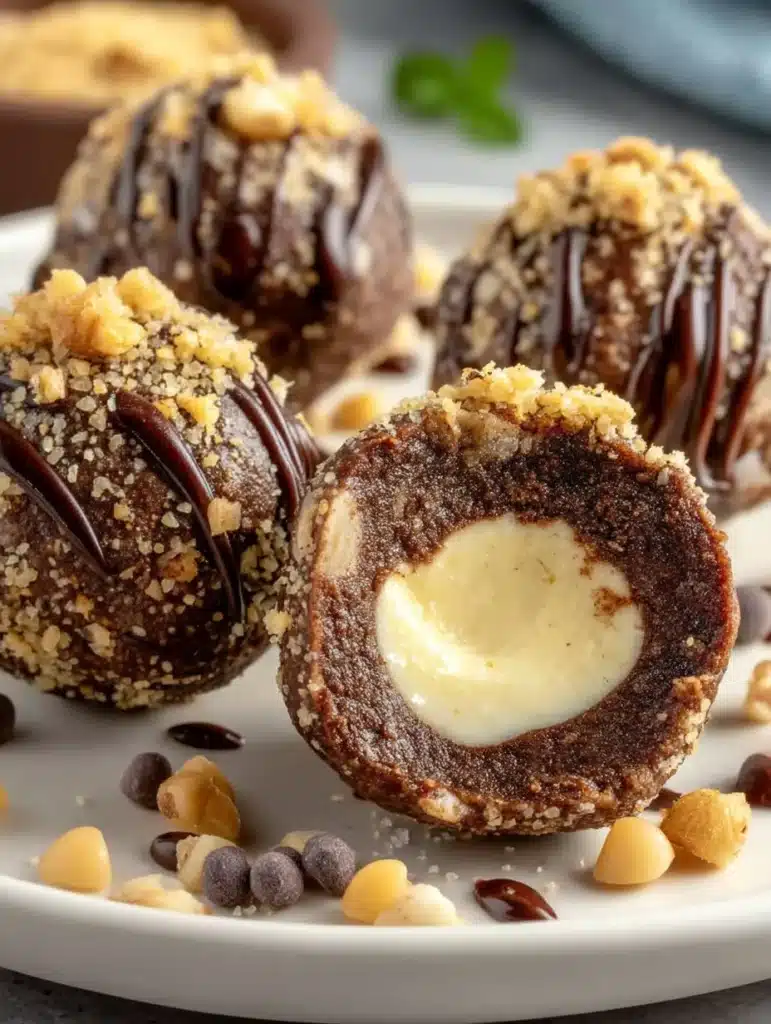 Cremige Schoko-Nuss Energy Balls: Gesundes Rezept für schnellen Snack