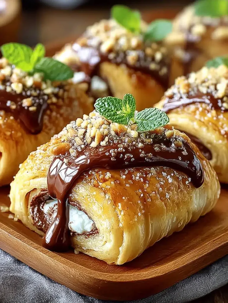 Nutella Rolls Rezept: Lecker, einfach & unwiderstehlich selbst backen