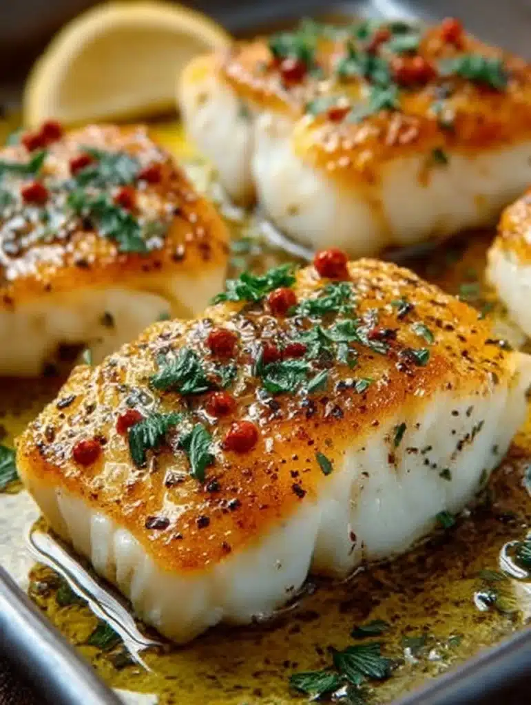 Zitronen-Knoblauch Kabeljau Rezept: Gesund, Schnell & Einfach aus dem Ofen