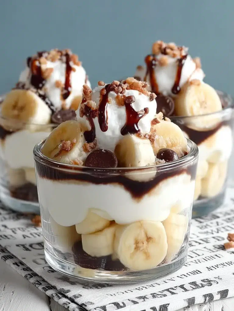Klassisches Banana Split Rezept: Einfach & Schnell zubereitet