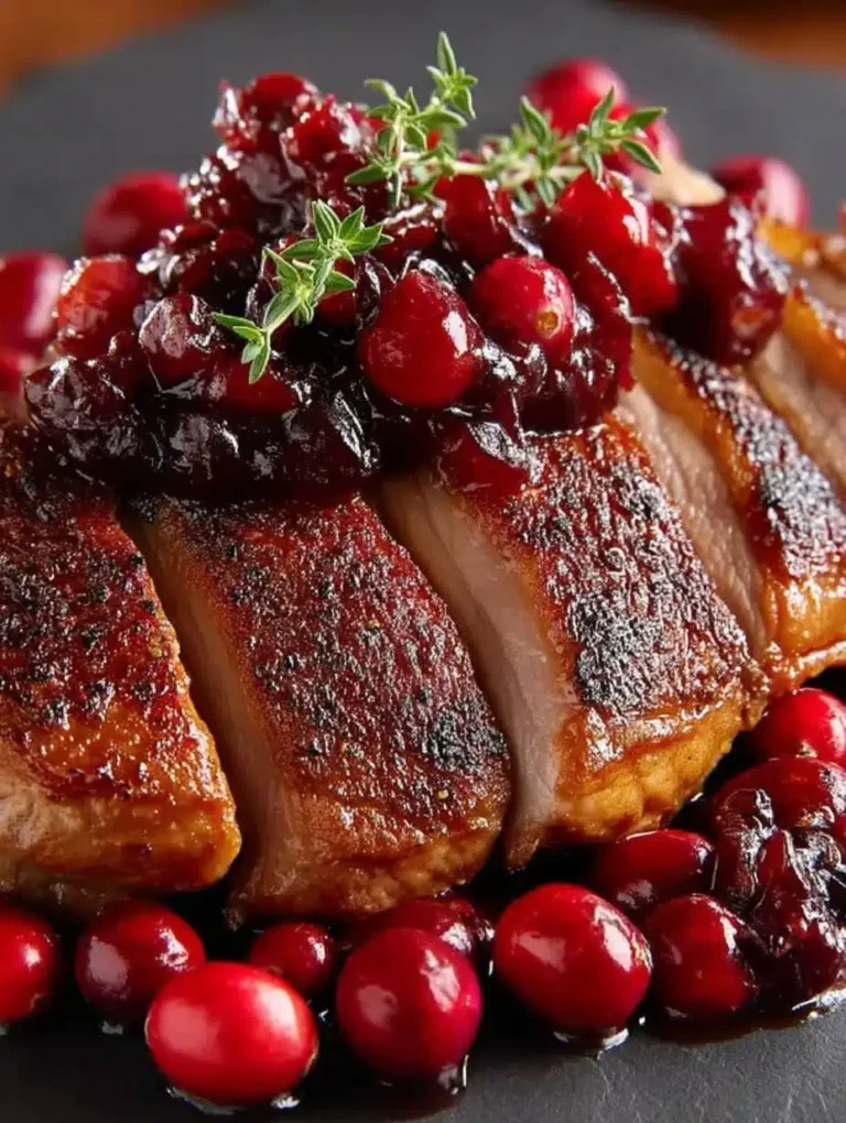 Knusprige Entenbrust mit Preiselbeersauce: Das perfekte Rezept & ultimative Tipps