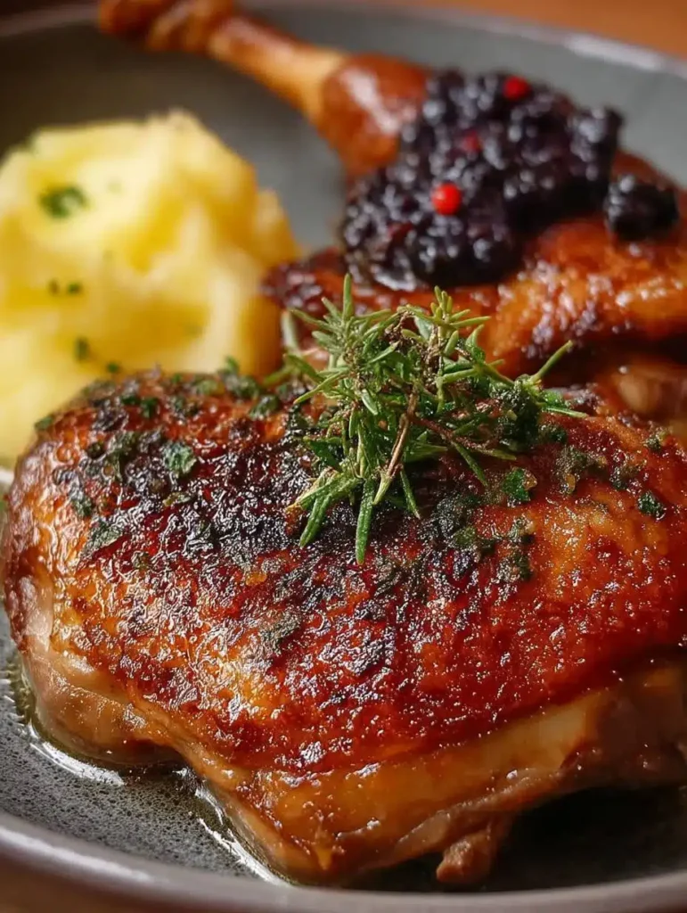 Entenkeulen im Backofen: Butterzart & Knusprig ohne Anbraten – Das einfache Erfolgsrezept