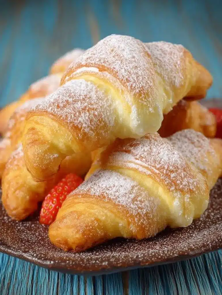 Schnelle Milch Hörnchen ohne Gehzeit: Einfaches Rezept in unter 1 Stunde & mit Wunschfüllung