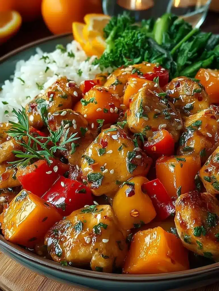 Cremige Kürbis Hähnchen Pfanne mit Hokkaido: Schnelles & Einfaches Herbst Rezept